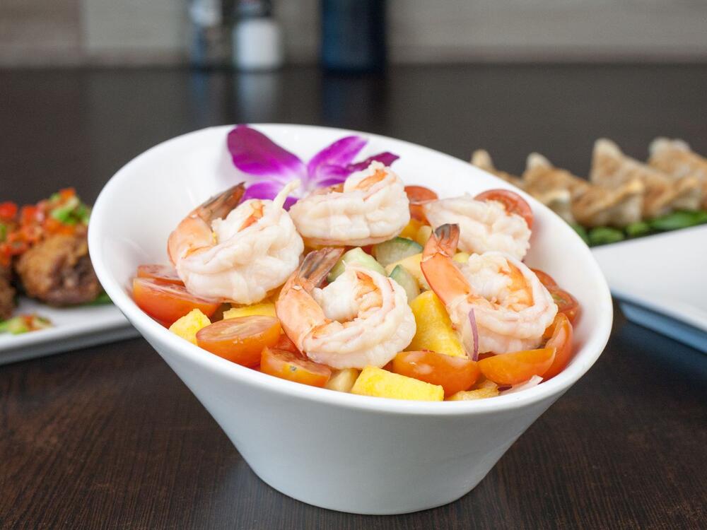 Shrimp mango salad (5)