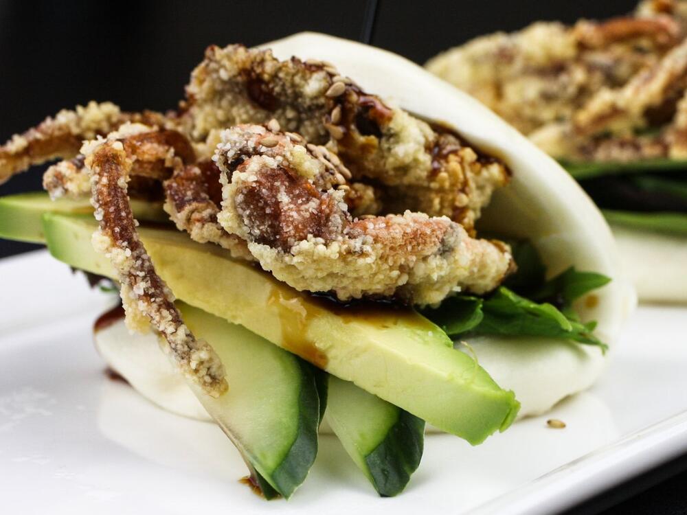 soft shell Crab bao (2)